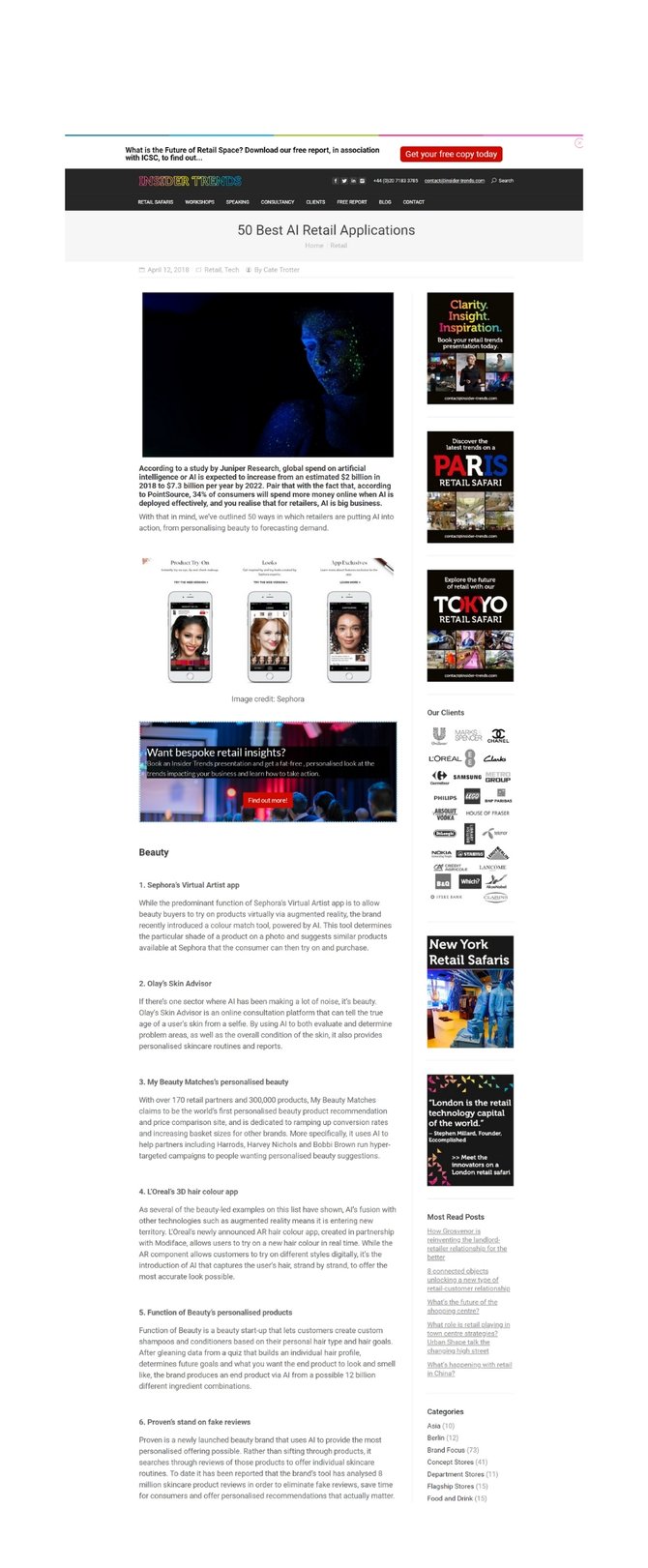 Insider Trends Clipping